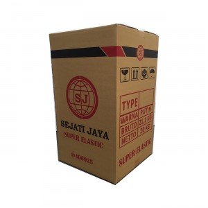 Elastic 3/4 - 1 1/2" + K 10 SJ Merah